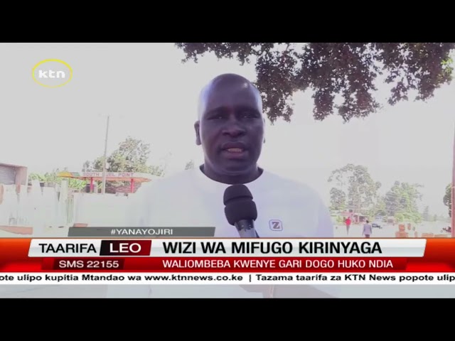 ⁣Wizi wa mifugo Kirinyaga: Polisi wakamata washukiwa sita