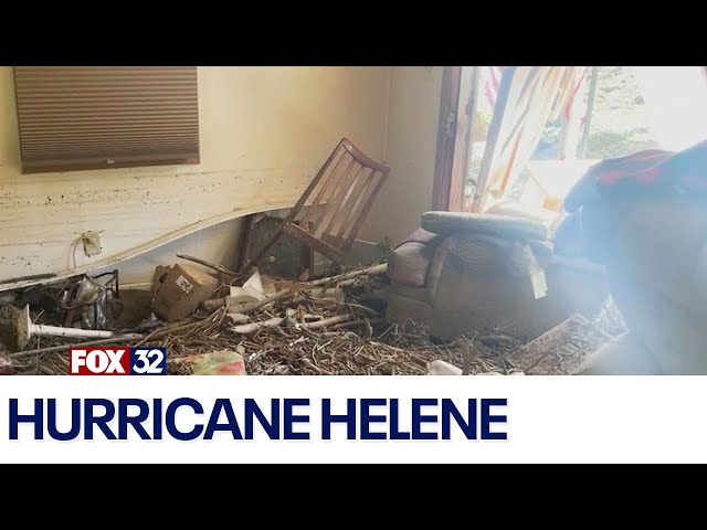 ⁣Hurricane Helene aftermath: Asheville resident describes destruction from storm