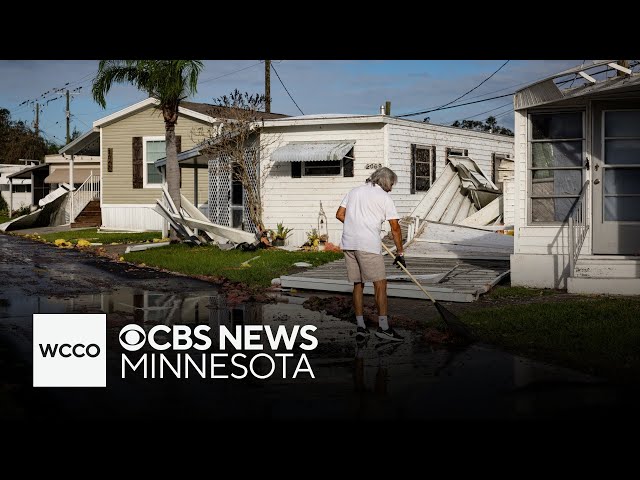 ⁣Cleanup underway after Hurricane Milton ravages Florida