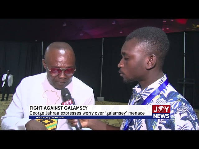 ⁣George Jahraa expresses worry over ‘galamsey’ menace. #NoToGalamsey