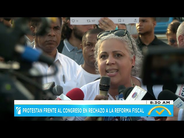 ⁣#ElDespertador: Protestan frente al Congreso en rechazo a la reforma fiscal