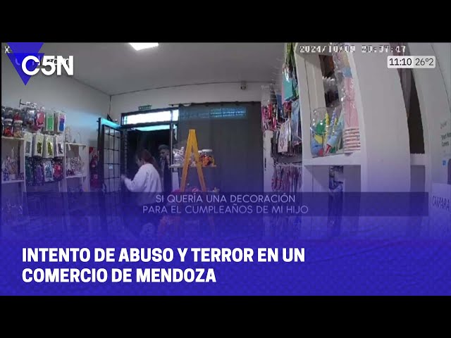 ⁣INTENTO de ABUSO y TERROR en un COMERCIO de MENDOZA