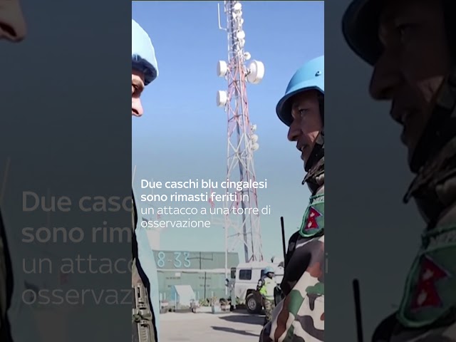 ⁣Israele spara ancora contro l'Unifil nel sud del Libano