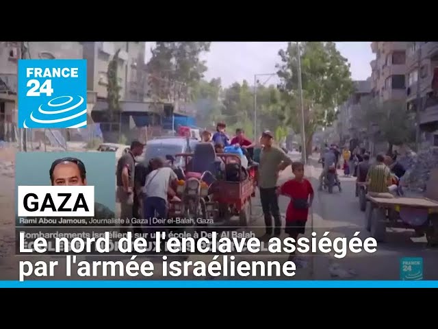 ⁣Gaza : le nord de l'enclave assiégée par l'armée israélienne • FRANCE 24