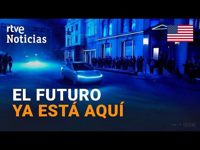 ⁣EE.UU.: ELON MUSK presenta el CYBERCAB, un ROBOTAXI AUTÓNOMO y por menos de 28.000 EUROS | RTVE