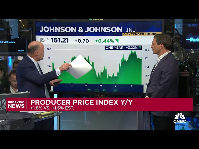 ⁣Cramer’s Mad Dash: Johnson & Johnson