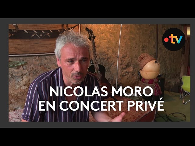 ⁣Musique : Nicolas Moro joue à domicile