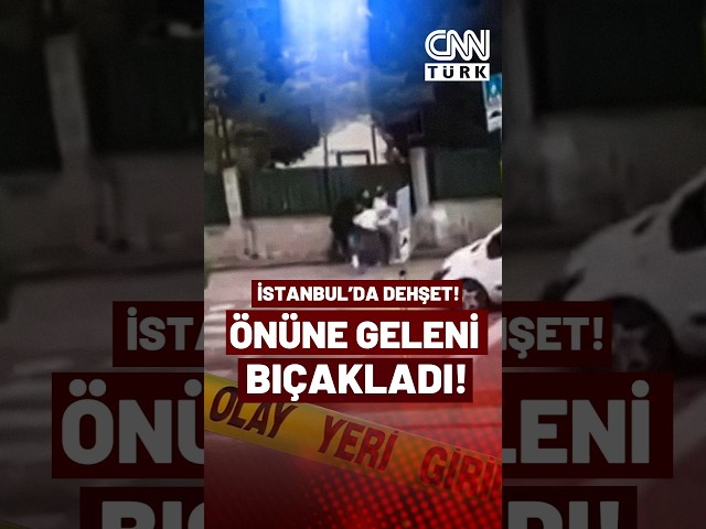 ⁣İstanbul Başakşehir'de Bıçaklı Saldırgan Rastgele 3 Kişiyi Bıçakladı, Birinin Durumu Kritik!