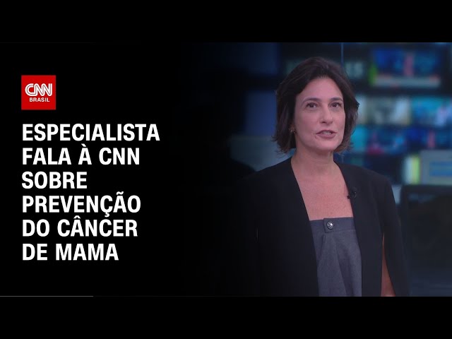 ⁣Especialista fala à CNN sobre prevenção do câncer de mama | LIVE CNN