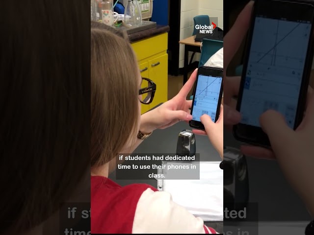 ⁣Do student cellphone bans go to far? Dedicated phone time could make kids more attentive in class 