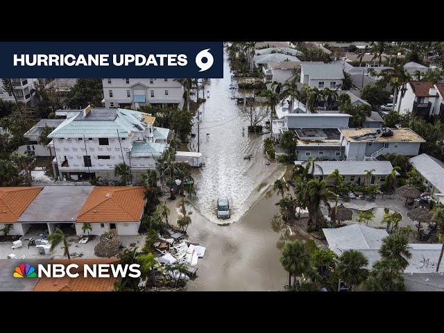 ⁣At least 16 deaths are confirmed after Hurricane Milton