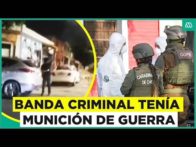 ⁣Banda criminal tenía munición de guerra: Cinco detenidos en operativo policial