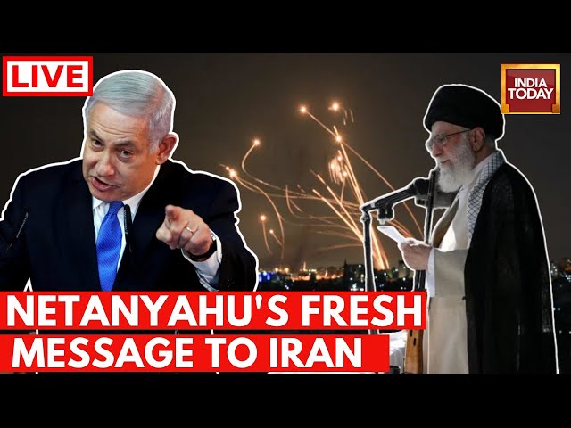 ⁣Israel Iran War LIVE: Netanyahu's Big Warning To Iran | Iran Attack News LIVE | Israel Vs Iran 