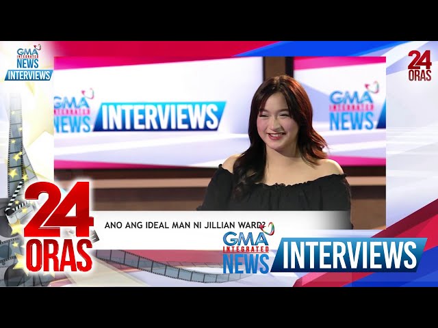 ⁣Ano ang hinahanap na qualities ni Jillian Ward sa kanyang future... | GMA Integrated News Interviews