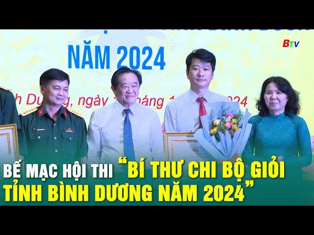 ⁣Bế mạc hội thi “Bí thư chi bộ giỏi tỉnh Bình Dương năm 2024”