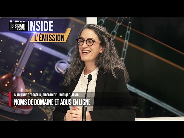 ⁣LEX INSIDE - Abus et nom de domaine : vous protéger et protéger vos clients avec Marianne Georgel..