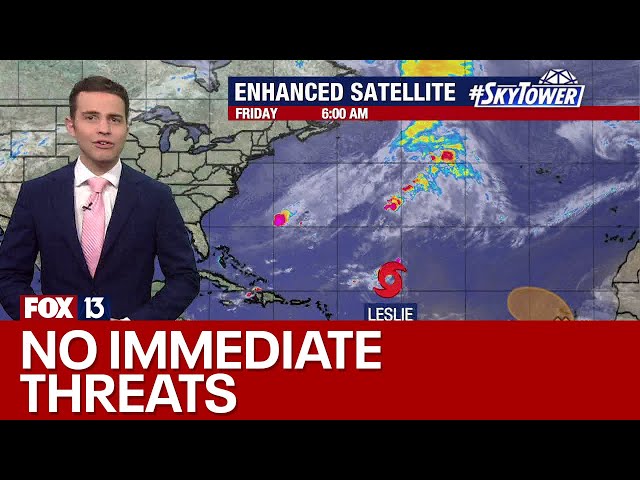 ⁣No immediate tropical threat to Florida after Milton