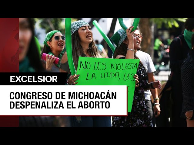 ⁣Michoacán despenaliza el aborto hasta las 12 semanas