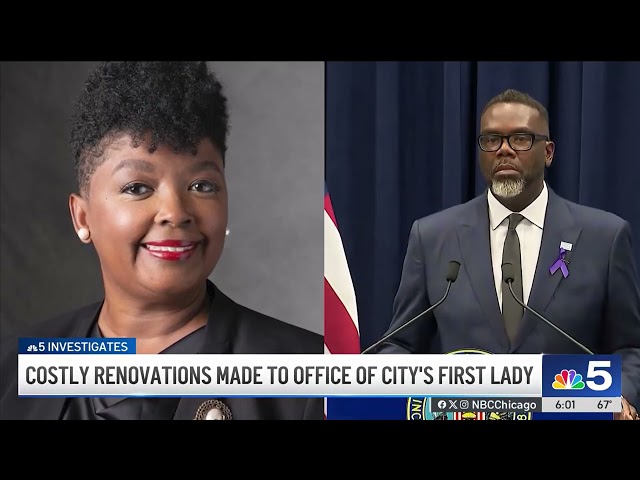 ⁣Chicago spent more than $80K to renovate, furnish office for First Lady Johnson