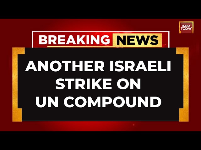 ⁣BREAKING NEWS: Another Israeli Strike Reported On UN Facility In South Lebanon