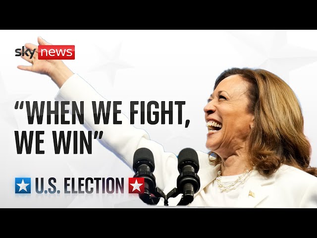 ⁣Watch live: Kamala Harris speaks in Arizona on the campaign trail