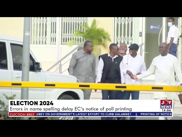 ⁣Election 2024: Errors in name spelling delay EC's notice of poll printing | Election Brief