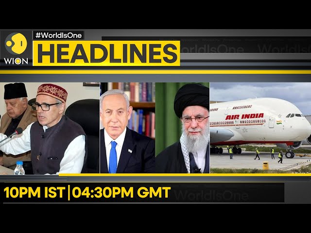 ⁣Air Raid Sirens Blare in Northern Israel | Air India Plane Lands Safely | WION Headlines