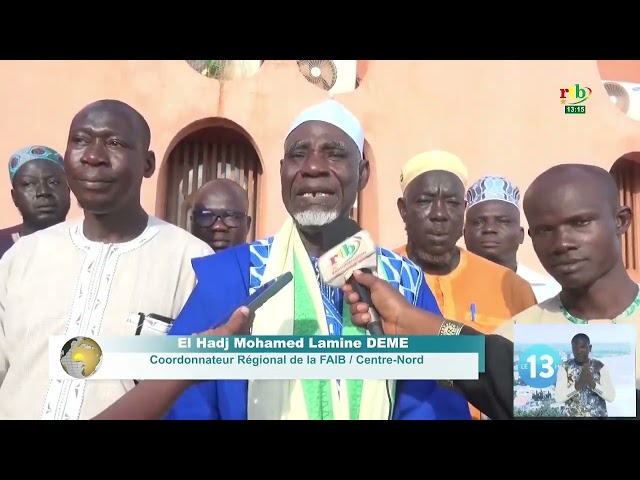 ⁣Solidarité : Remise de don de la FAIB aux proches des victimes de Barsalgho