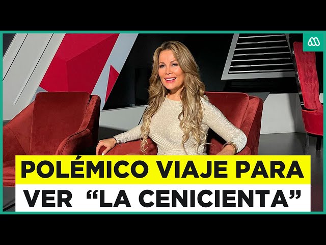 ⁣El costoso viaje de Cathy Barriga para ver “La Cenicienta” en Argentina