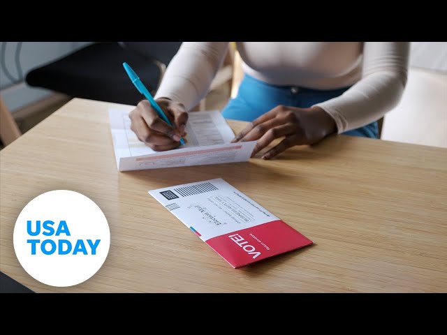 ⁣How mail-in and absentee voting works | USA TODAY