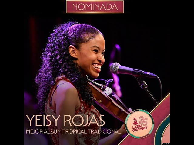 ⁣Joven cantautora y violinista cubana, nominada a los premios Latin Grammy