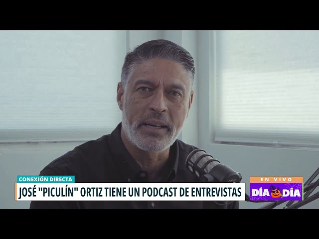 ⁣José "Piculín" Ortiz se estrena como comunicador