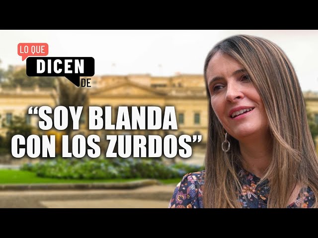 ⁣"Yo soy blanda con los zurdos, pero soy firme en mis principios e ideas": Paloma Valencia,