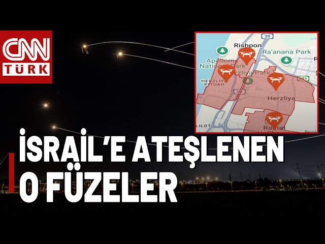 ⁣Tel Aviv'de Patlama Sesleri! İsrail Saldırıları Engelleyemiyor!