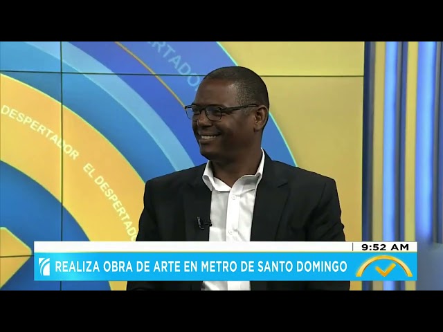 ⁣Obras de arte en el Metro de Santo Domingo