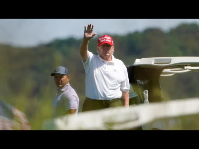 ⁣Donald Trump plans to stop golfing until after the election amid security concerns