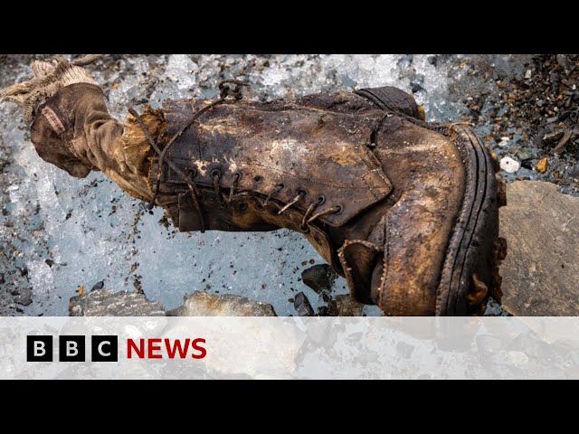 ⁣Boot found on Everest may solve 100-year-old climbing mystery | BBC News