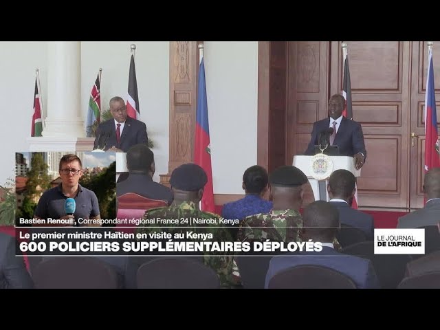 ⁣Le Kenya promet le déploiement de 600 policiers supplémentaires à Haïti • FRANCE 24