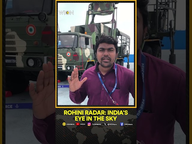 ⁣Rohini Radar: 3D Medium Range Surveillance Radar for Airforce | WION Shorts