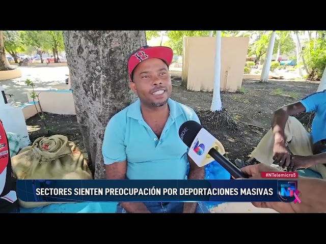 ⁣Sectores sienten preocupación por deportaciones masivas de haitianos ilegales