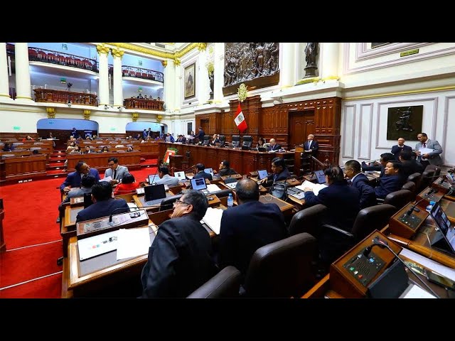 ⁣Congreso: Debaten proyecto de ley de terrorismo urbano