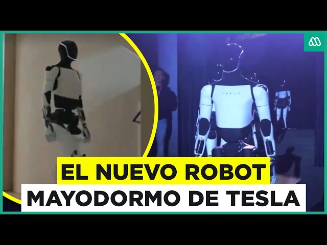 ⁣Tesla: Elon Musk presenta al nuevo robot mayordomo