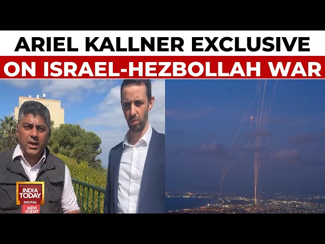 ⁣Exclusive: Israeli Politician Ariel Kallner Speaks To India Today On Escalating Israel-Hezbollah War