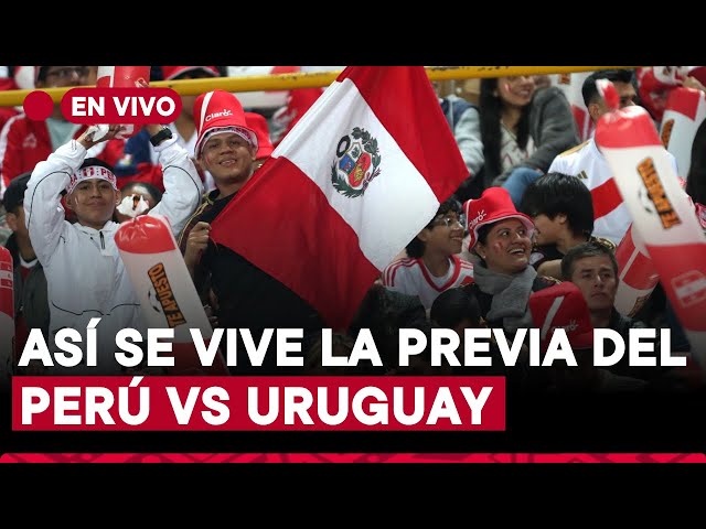 ⁣Perú vs Uruguay: así se vive la previa por TVPerú Noticias EN VIVO hoy, viernes 11 de octubre