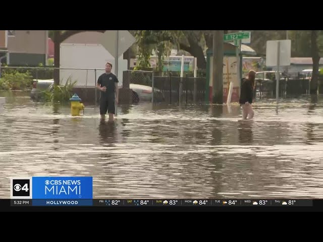 ⁣Tampa neighborhoods still underwater after Hurricane Milton