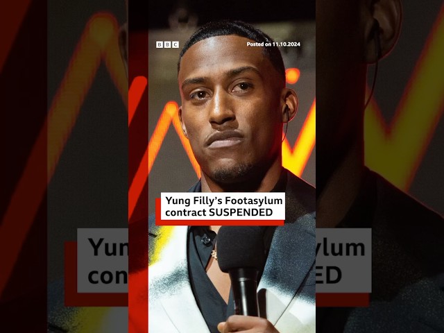 ⁣YouTuber Yung Filly's Footasylum contract suspended. #YungFilly #Australia #BBCNews