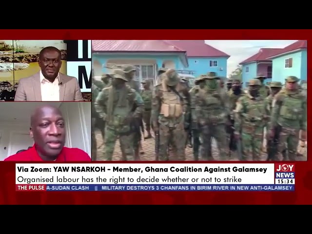 ⁣#NoToGalamsey: Government must follow through on its commitment - Yaw Nsarkoh