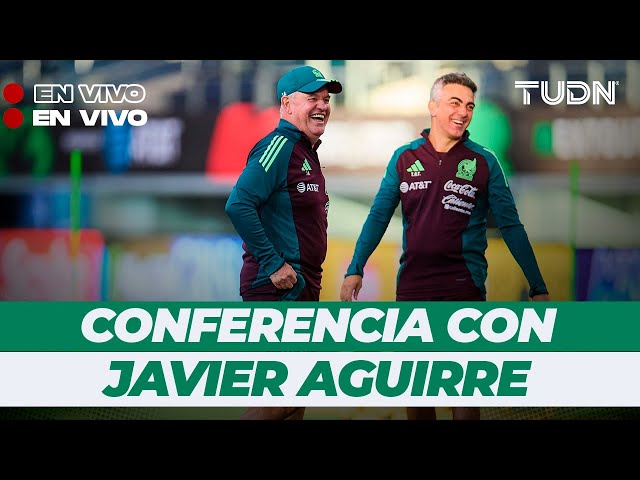  EN VIVO | Conferencia con Javier Aguirre y Raúl Jiménez de cara al duelo contra el Valencia | TUDN