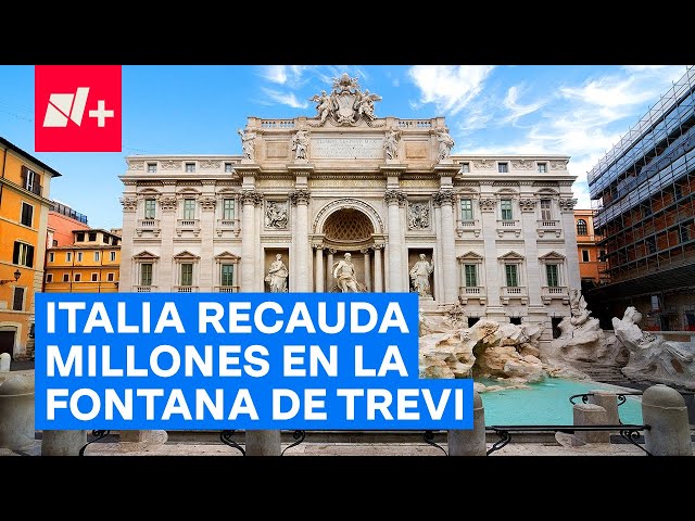 ¿Qué pasa con las monedas arrojadas a la fontana de Trevi? - N+