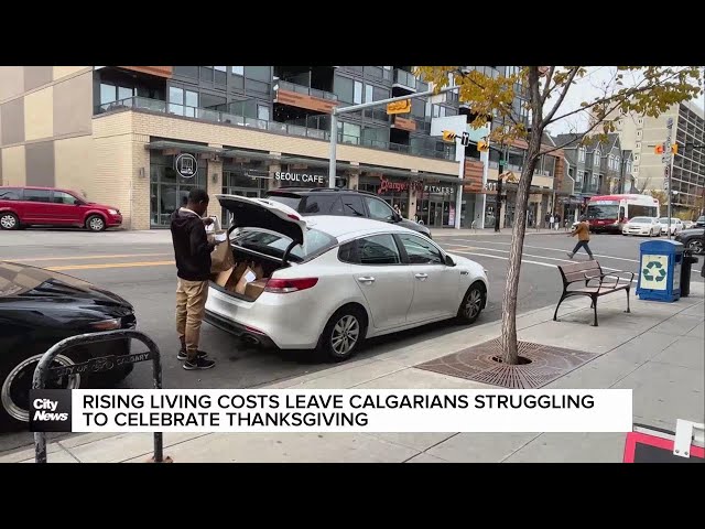 ⁣Rising living costs leave Calgarians struggling to celebrate Thanksgiving